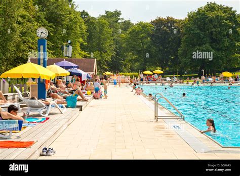 Afternoon at the pool .